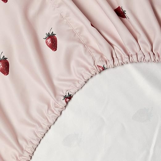 Amazon.co.jp: [ジェラート ピケ] sleep ストロベリー柄3点SETダブル